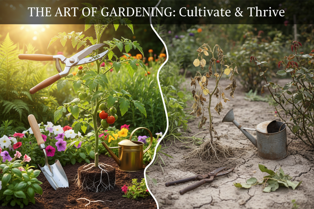 How Proper Garden Tools Improve Plant Health and Long-Term Growth