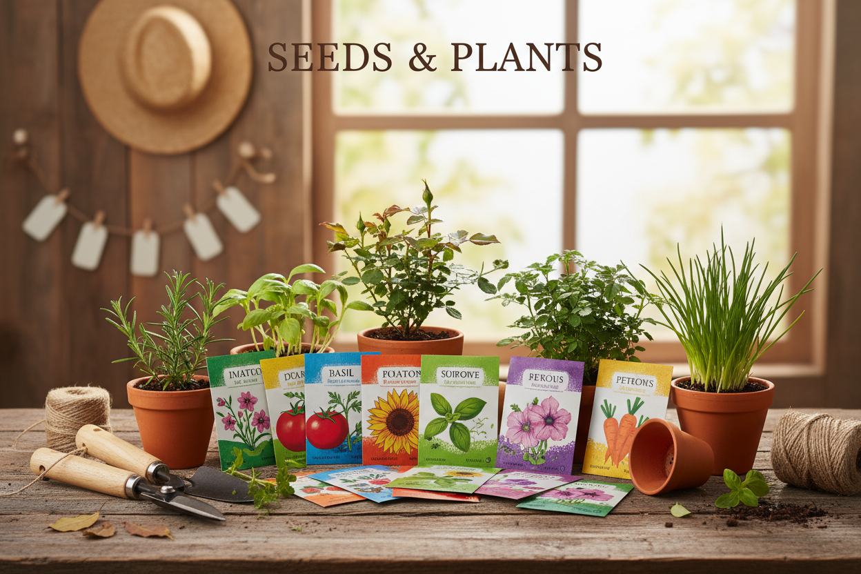 정원용품 중 Seeds & Plants 컬렉션 이미지
